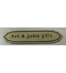 Kapı İsimlik Kapı İsimlik